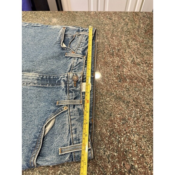 Vintage‎ barril  style Levis 550 Jeans 34 -90s Stonewash Tapered  Orange Tab - Picture 7 of 14